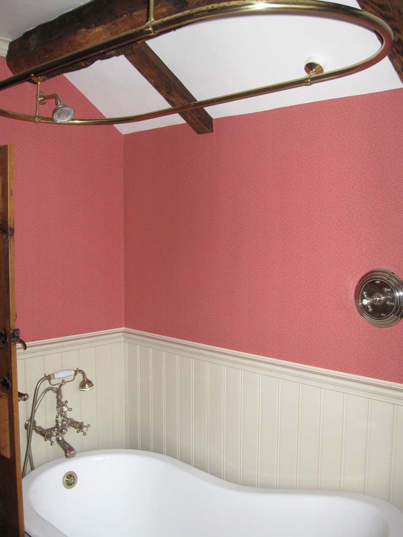 Victorian antique bathroom remodel- Wilton, CT