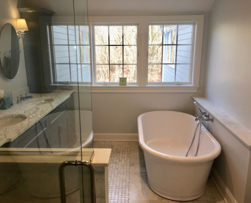 Master bathroom addition- Wilton, CT