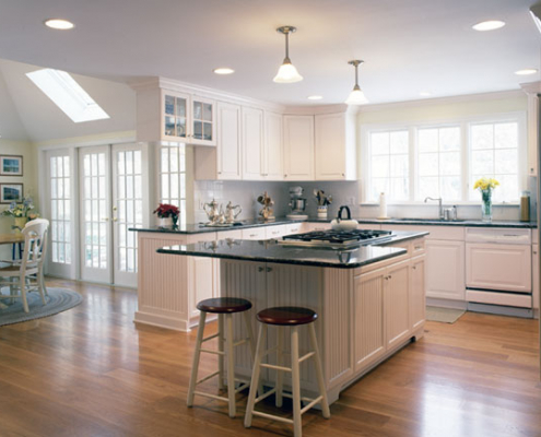 Bright white kitchen remodel- Wilton, CT