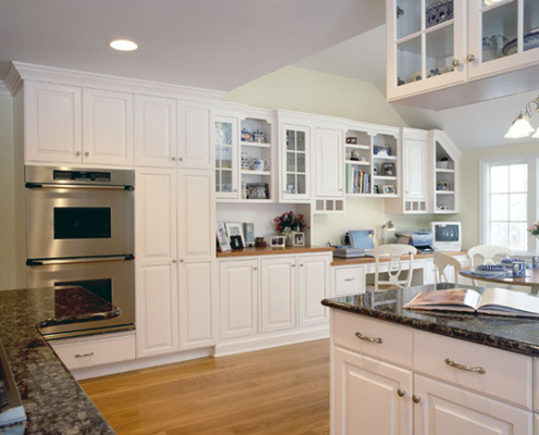 Bright white kitchen remodel- Wilton, CT